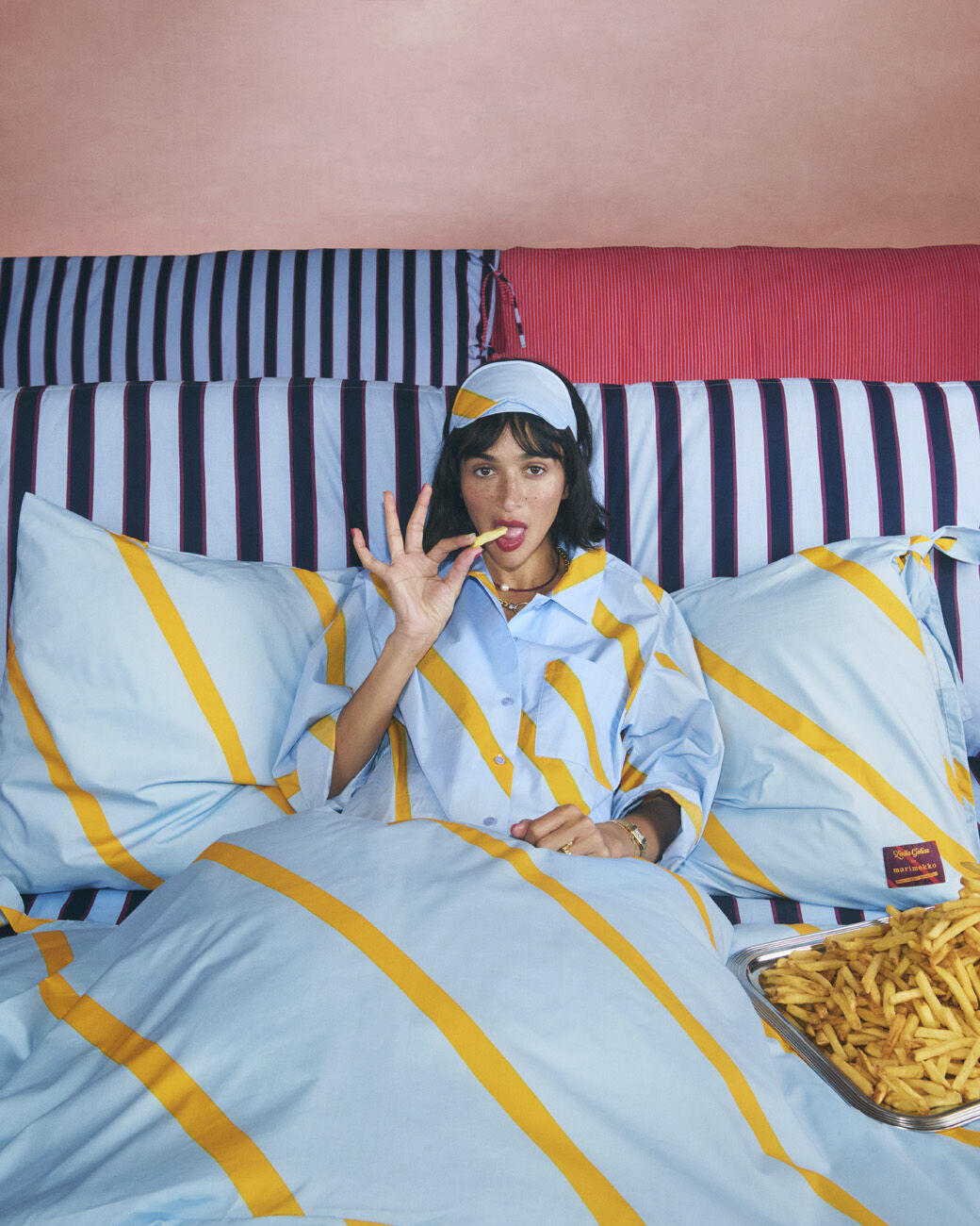 Heili Basso / Laila Gohar for Marimekko pyjama shirt