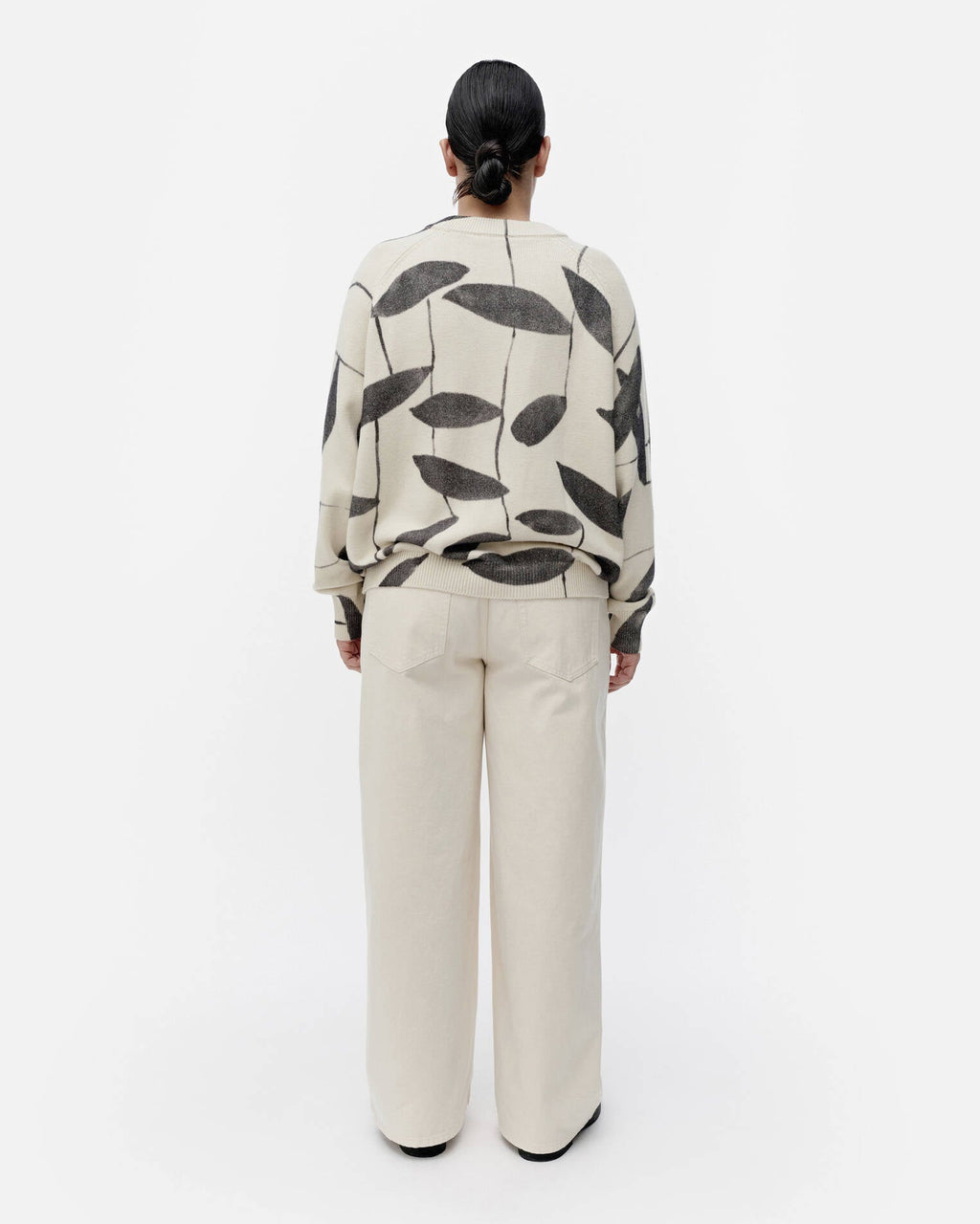 Viivoja Paju knitted pullover