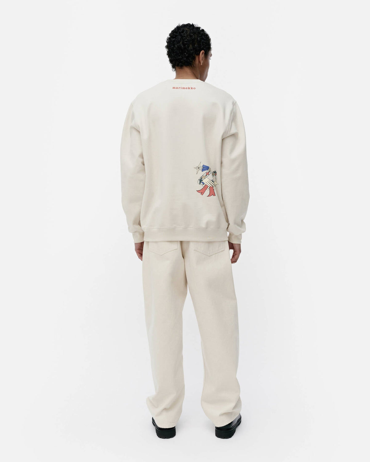 Loisto Aureate Glow placement sweatshirt