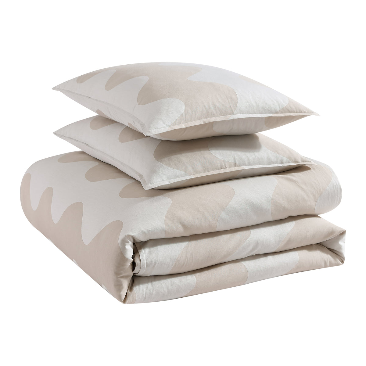 Marimekko Lokki Open-Lt Beige King Duvet Cover Set