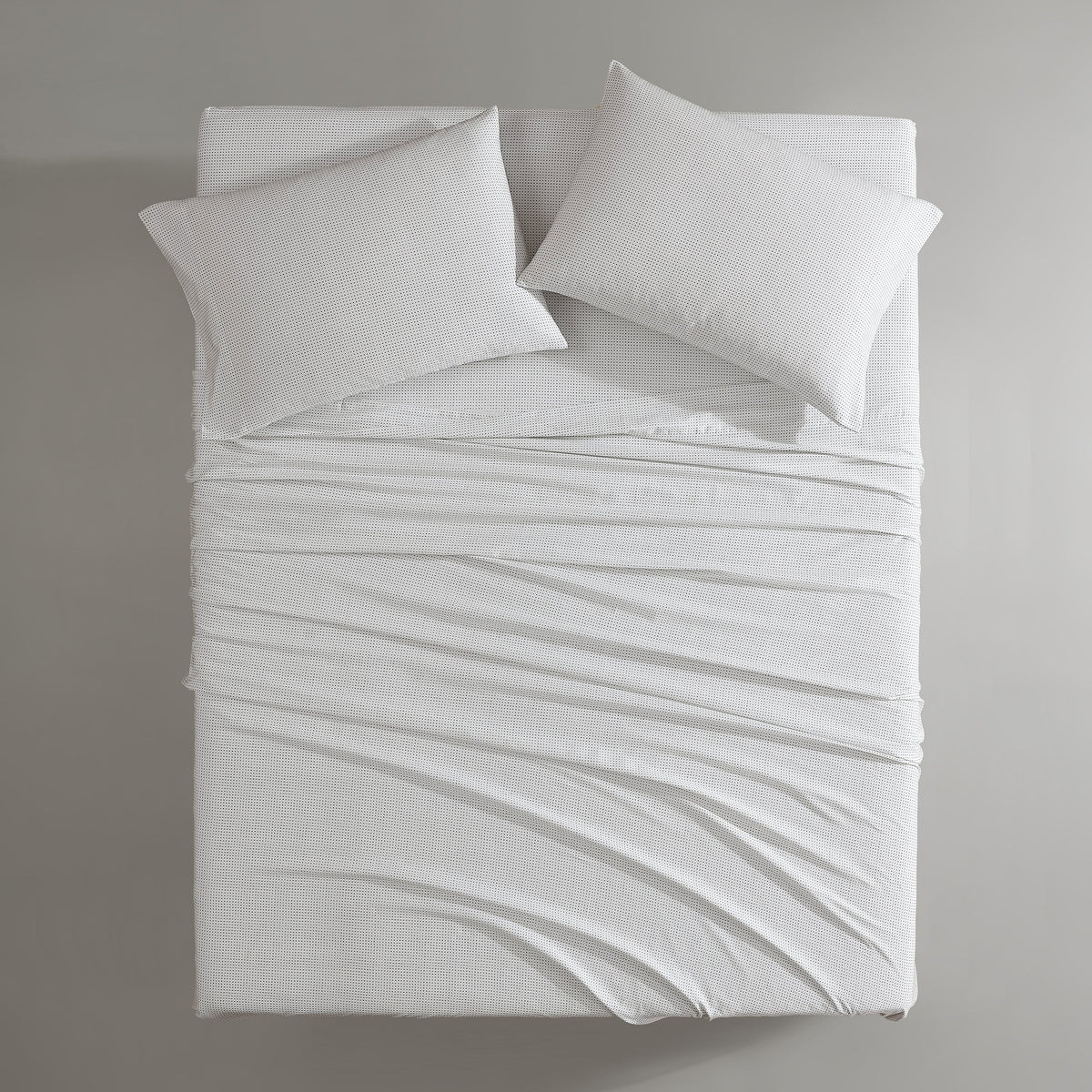 Marimekko Muru Open Navy Queen Sheet Set