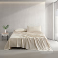 Marimekko Pieni Tiiliskivi Open Light Beige Queen Sheet Set