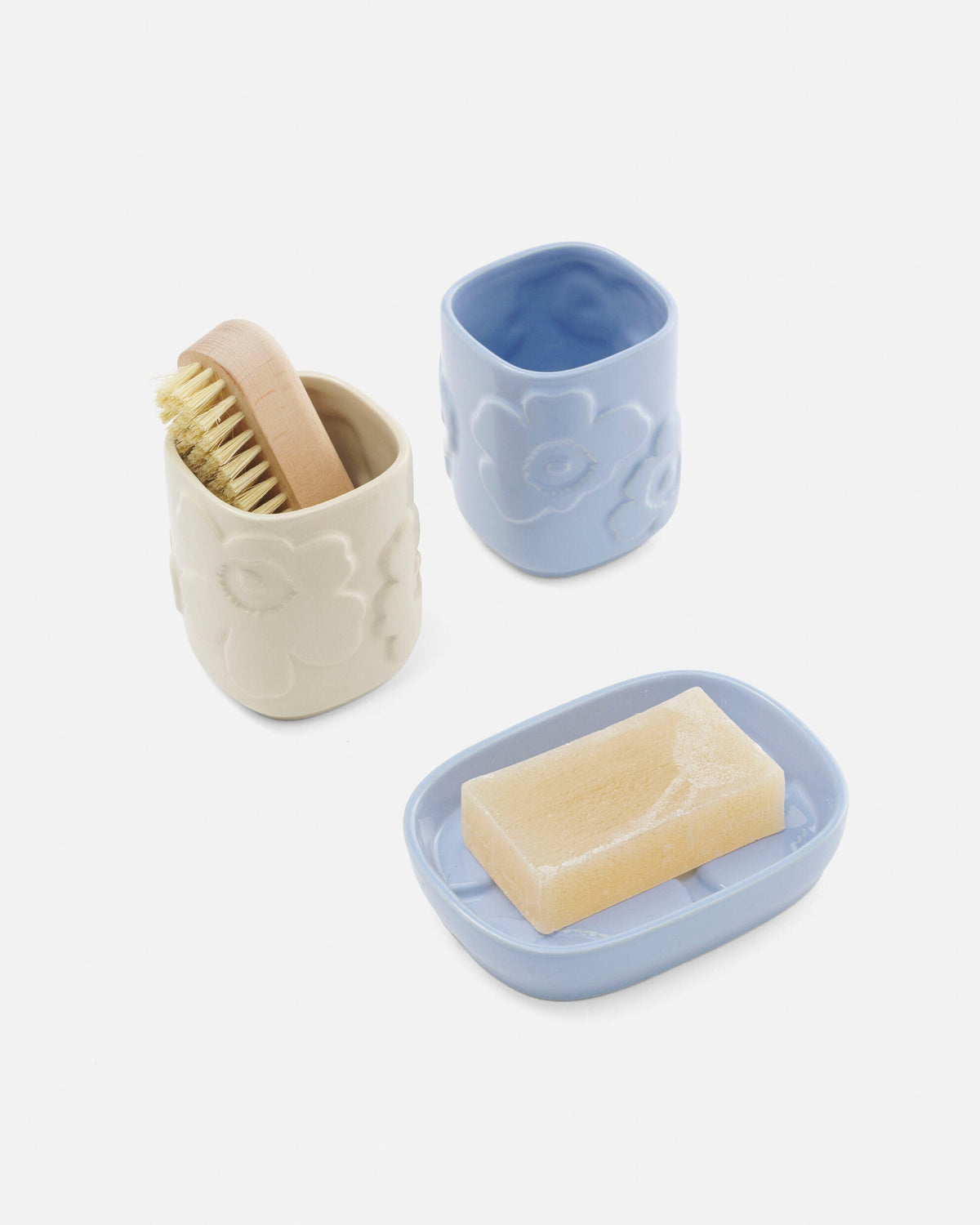 Unikko bathroom accessory set