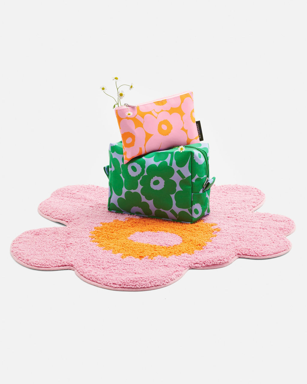 Unikko Bath mat 73x74 cm