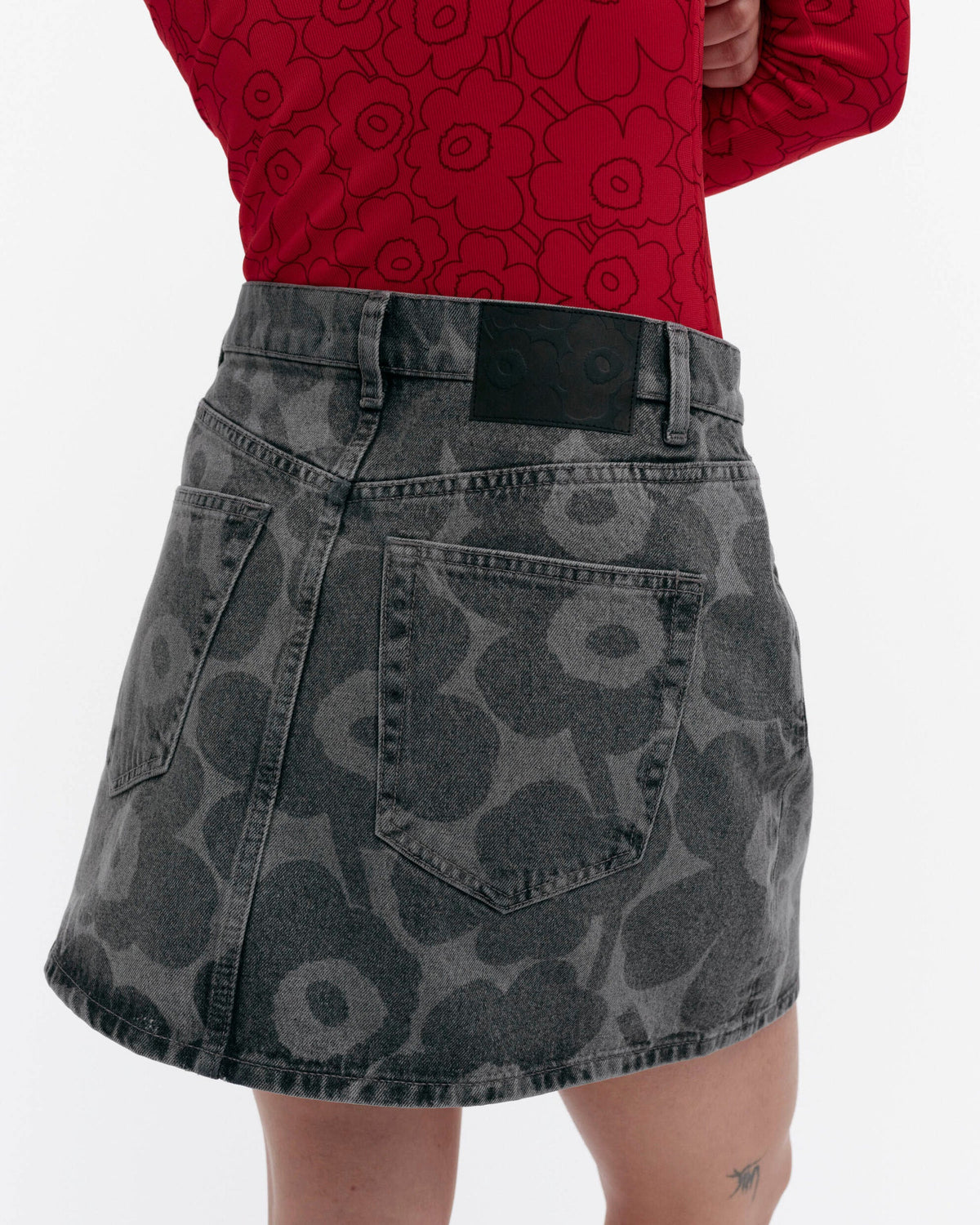 Maridenim Ruudut Unikko skirt