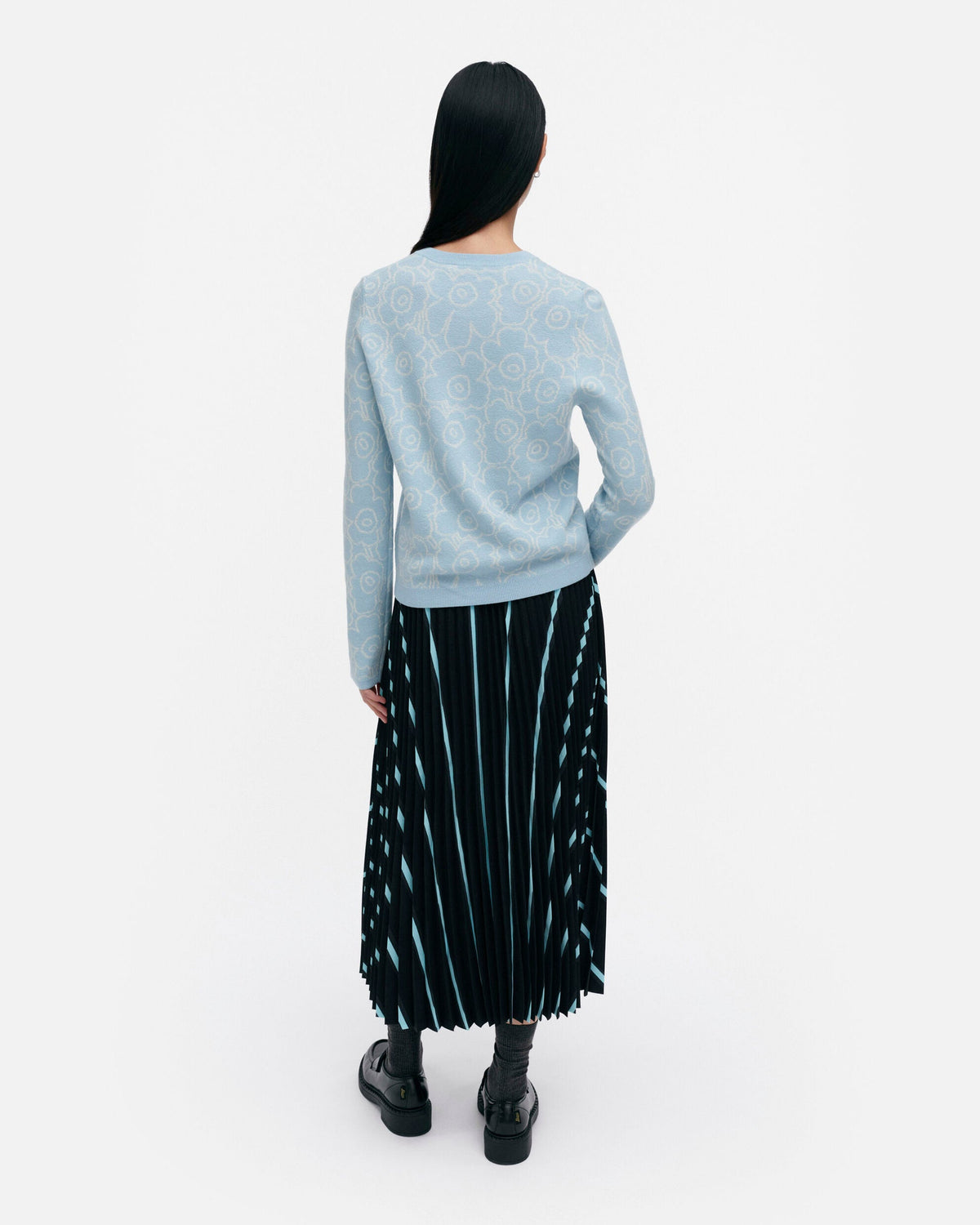 RWS Mutka Mini Piirto Unikko knitted cardigan