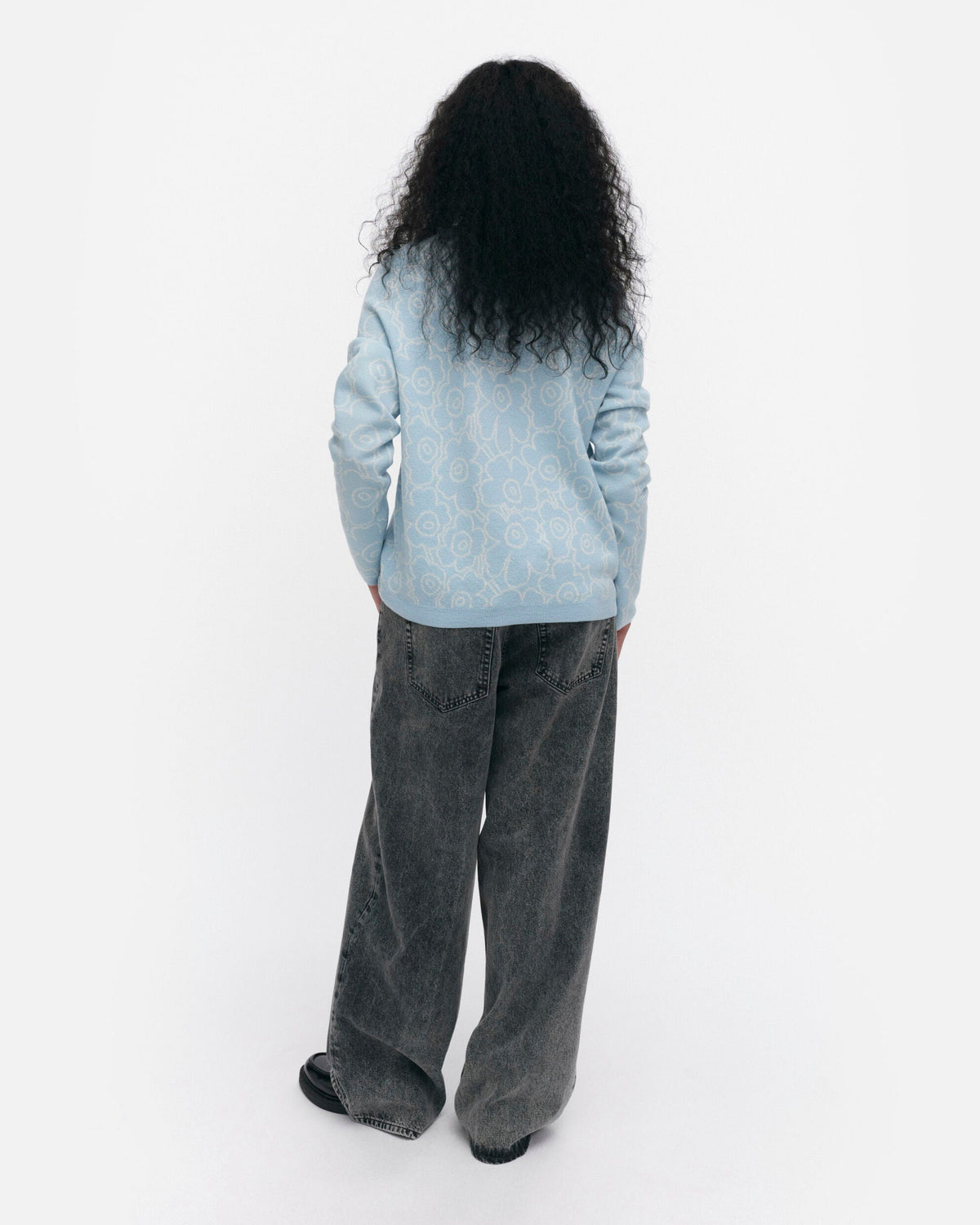 RWS Mutka Mini Piirto Unikko knitted cardigan