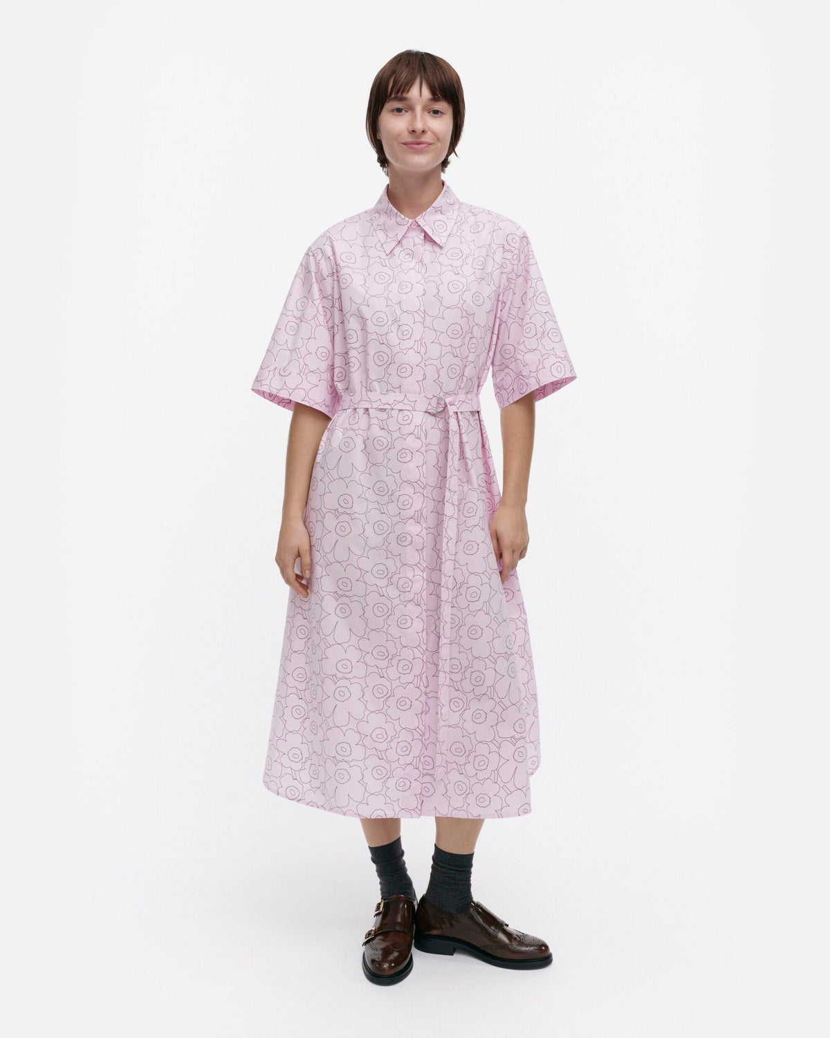 Popliini Piirto Unikko dress
