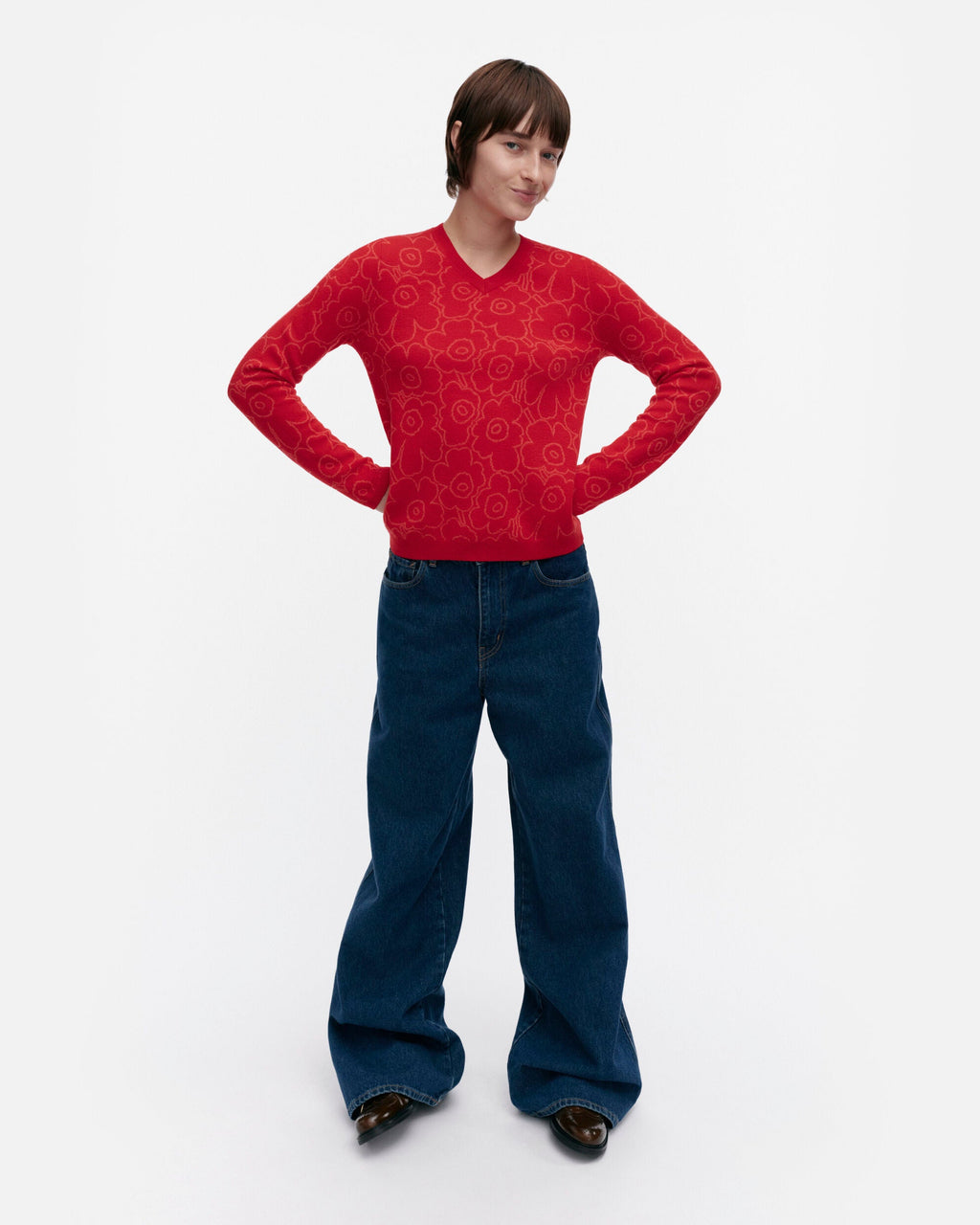 RWS Rullata Mini Piirto Unikko knitted pullover
