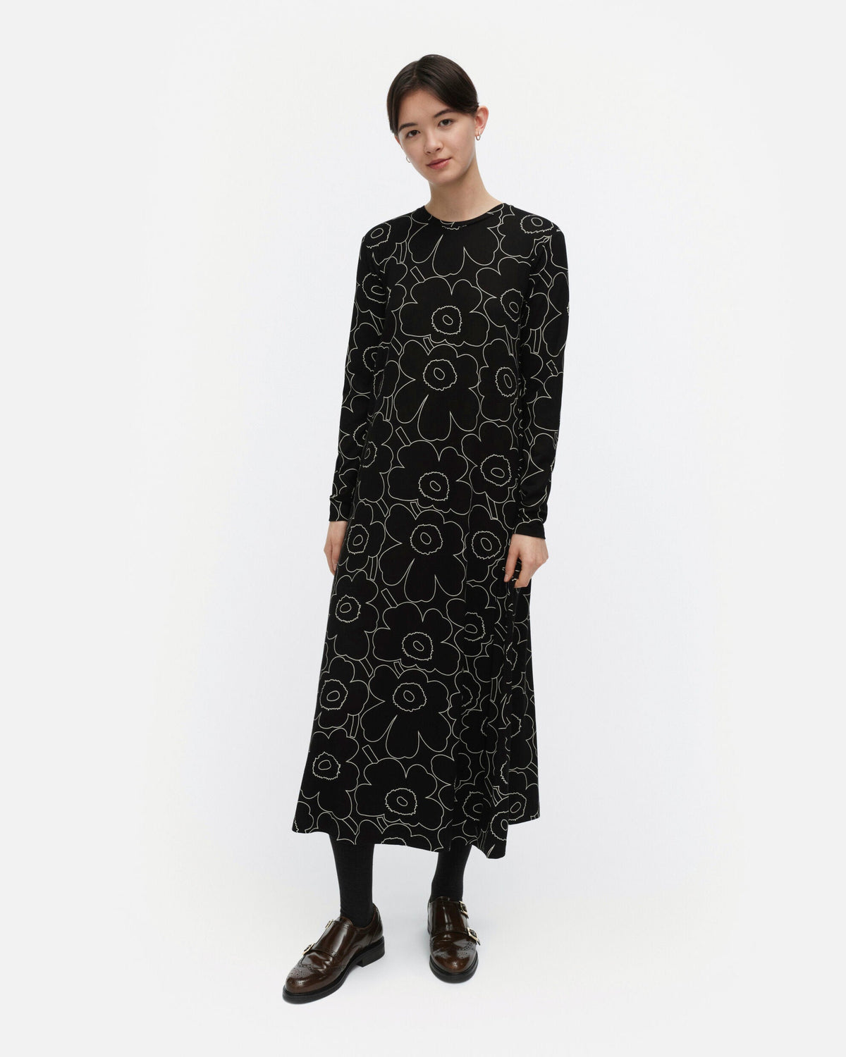 Kolmin Piirto Unikko Jersey dress