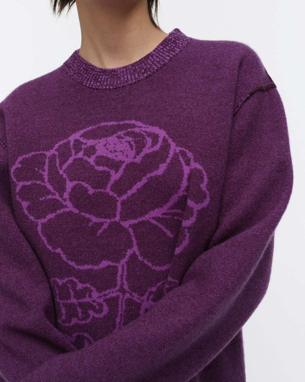 Rws Ruusut Vihkiruusu Knitted wool pullover