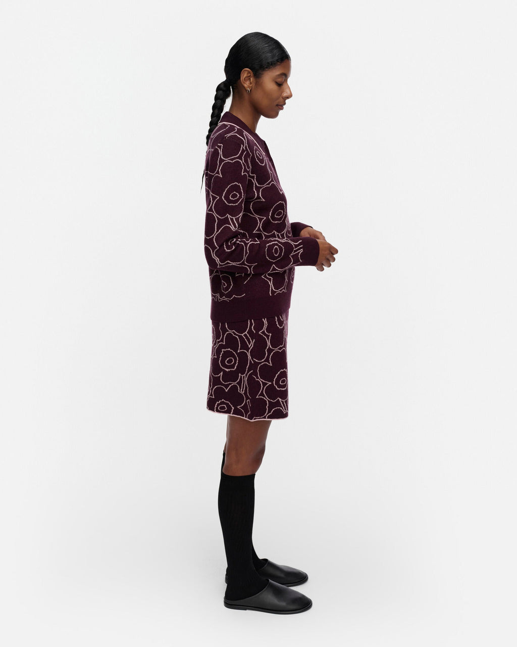 Toistuva Piirto Unikko Knitted skirt