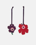 Unikko Flat ornament 2 pcs