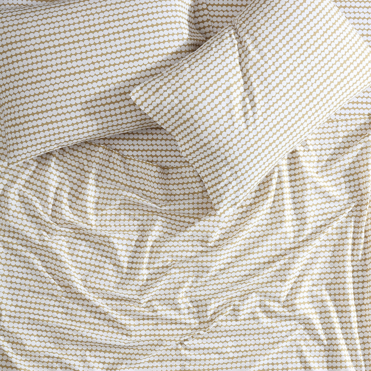 Marimekko Pikku Rasymatto Open Medium Beige Queen Sheet Set