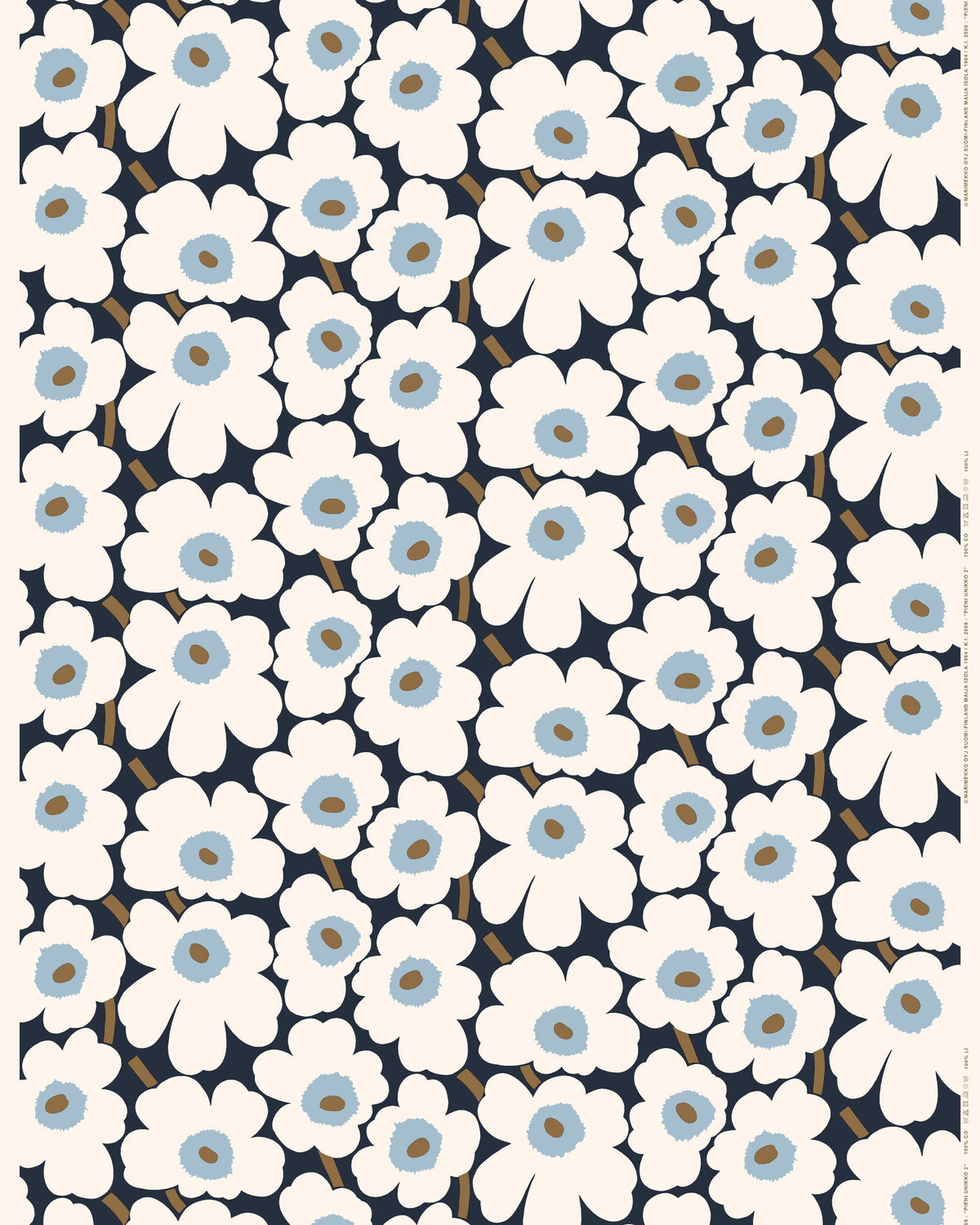 Pieni Unikko Cotton Fabric
