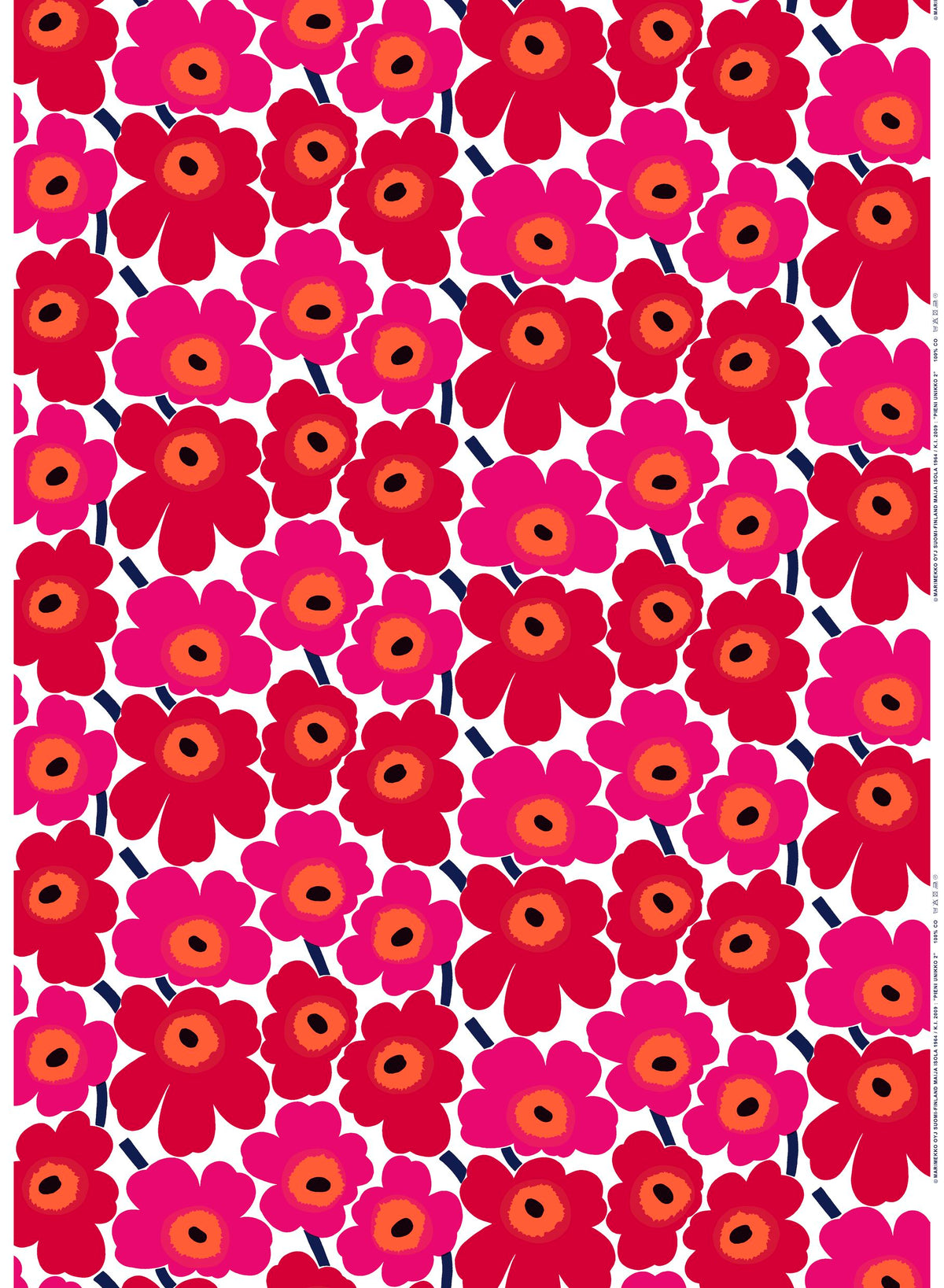 Pieni Unikko Cotton Fabric