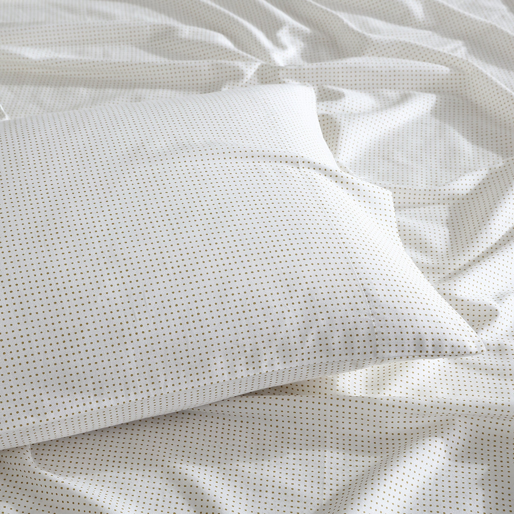 Marimekko Muru Open Light Beige King Sheet Set